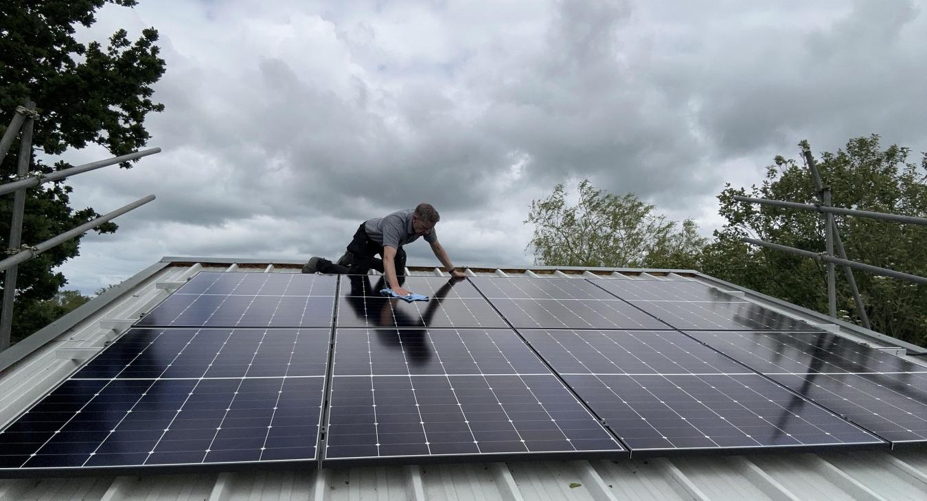 Solar Panel Cleaning